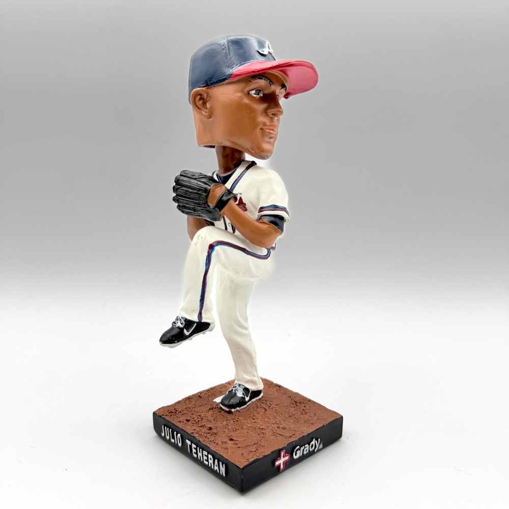 Julio Teheran Atlanta Braves MLB Bobblehead Figure Pitching 49 Grady 7" Baseball